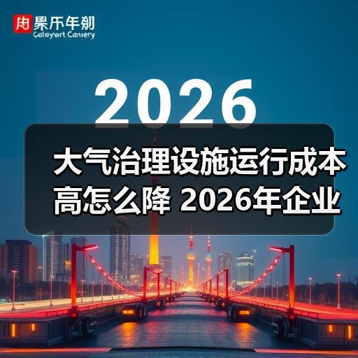 大气治理设施运行成本高怎么降 2026年企业低成本运维思路
